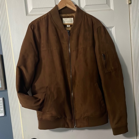 Aeropostale Jackets & Coats Mens Aeropostale Suede Bomber Jacket